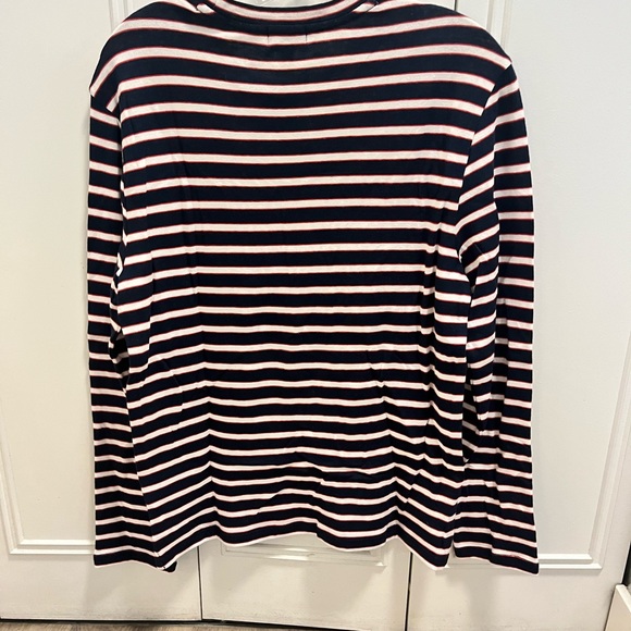 Club Monaco Long Sleeve Striped T-shirt - Picture 3 of 4